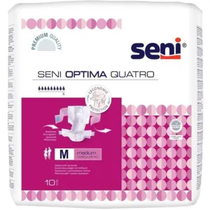 Seni Optima Quatro Medium - 8 paquets de 10 protections