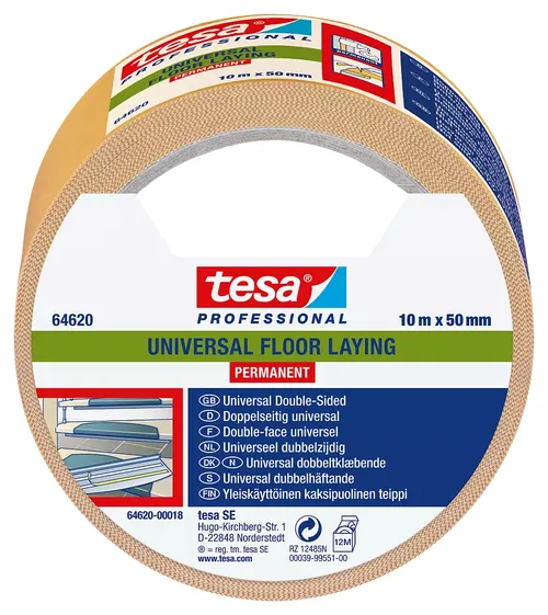 Páska oboustranná Tesa 64620 50 mm/10 m čirá