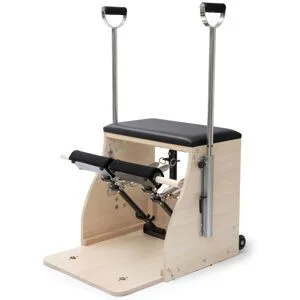 Elina Pilates Cadeira de pilates  Combo Chair Elite Madeira com pegas + Portes Grátis - Preto (ELN 700070)