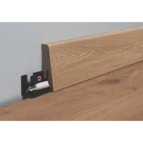 Lišta soklová Naturel hnědá, MDF, délka 260 cm, L58C8472