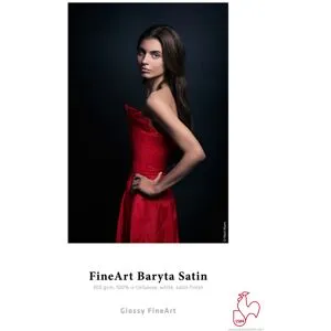 HAHNEM�HLE Papel Foto Fine Art Baryta 300g A4 25 Folhas Cetim