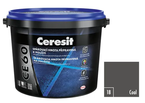 Hmota spárovací Ceresit CE 60 coal 2 kg
