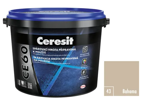 Hmota spárovací Ceresit CE 60 bahama 2 kg
