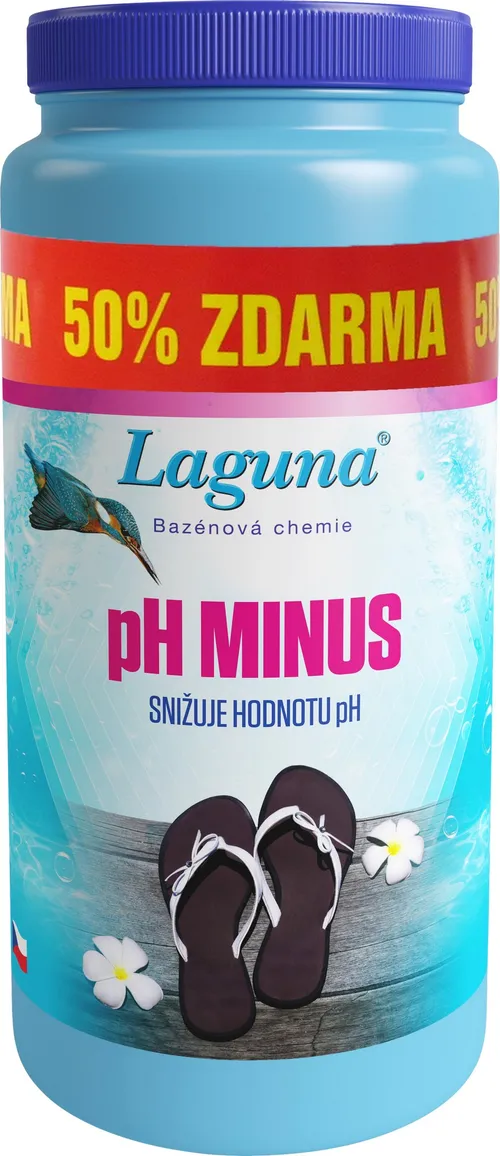 Přípravek Laguna pH mínus + 50 % zdarma 2,25 kg