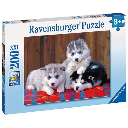 Ravensburger Šteňatá Husky Puzzle 200 XXL dielikov