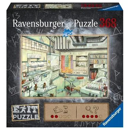 Ravensburger Exit Puzzle: Laboratórium 368 dielikov