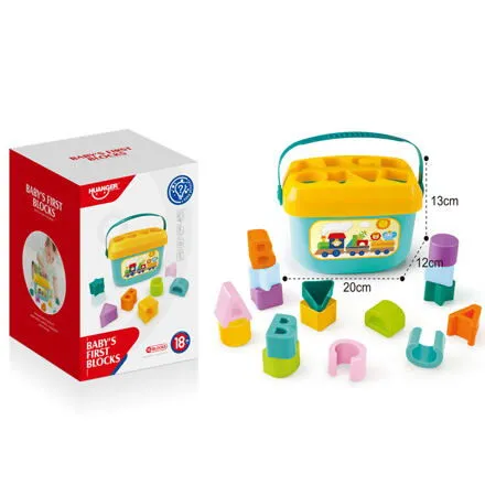 HUANGER vkladací vedierko FIRST BLOCKS