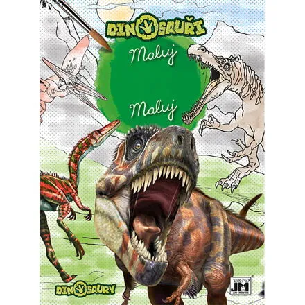 JIRI MODELS Maľuj vodou! Dinosaury