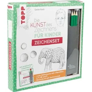 Topp Buch "Die Kunst des Zeichnens für Kinder Zeichenset"