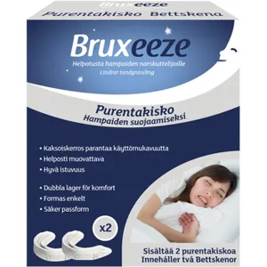 Bruxeeze Night Guard purentakisko 2 kpl