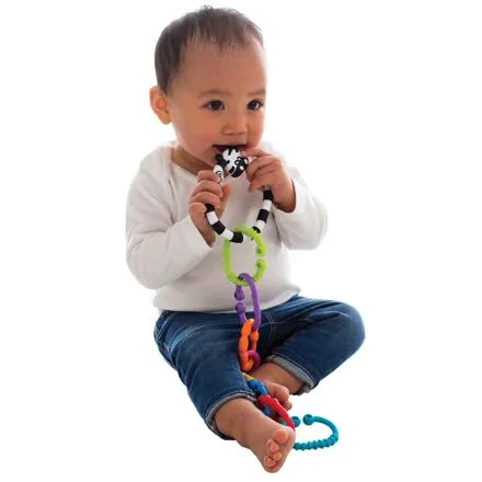 Playgro - Zebra s krúžkami nová