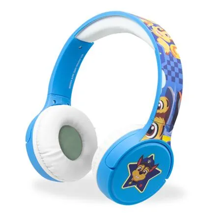 Bluetooth slúchadlá Tlapková patrola modrá