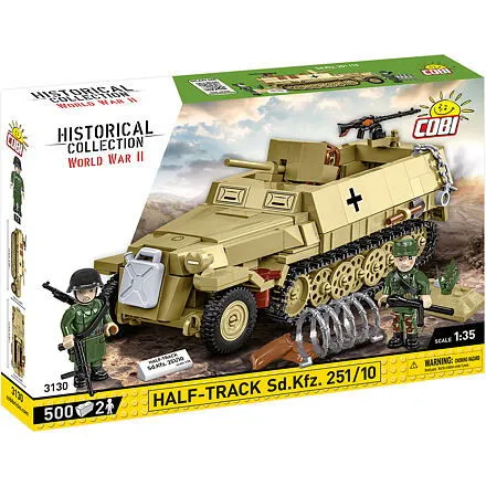 Cobi Obrnený transportér II WW Half-Track Sd. Kfz. 251/10