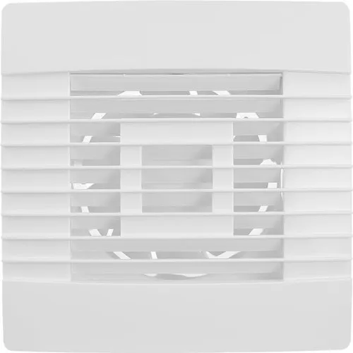 Haco ventilátor stenový biely s žalúziou AVPRO120S