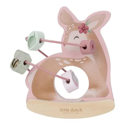 Little Dutch Srnka so špirálou drevená Fairy Garden