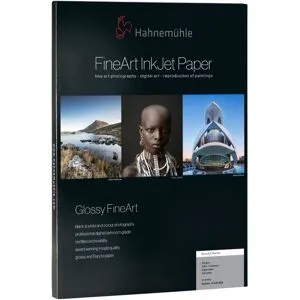 HAHNEM�HLE Papel Foto Fine Art Baryta B325g A3 + 25 Folhas Brilhante