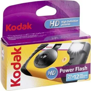 Kodak Descart�vel Power Flash 800 ASA 27+12 Poses