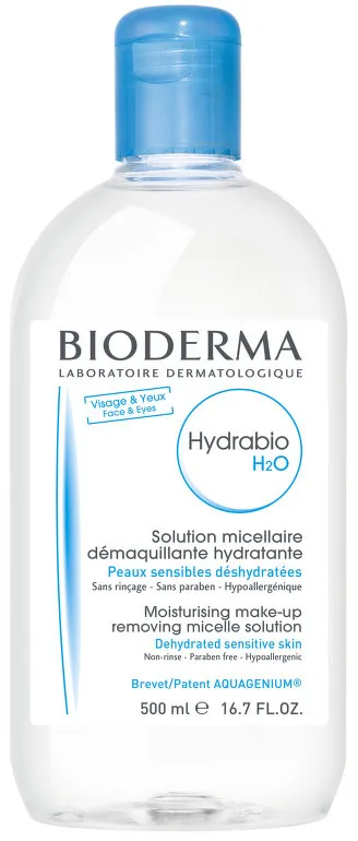 Solutie micelara hidratanta Hydrabio H2O, 500 ml, Bioderma