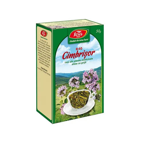 Ceai Cimbrisor iarba, R40, 50 g, Fares