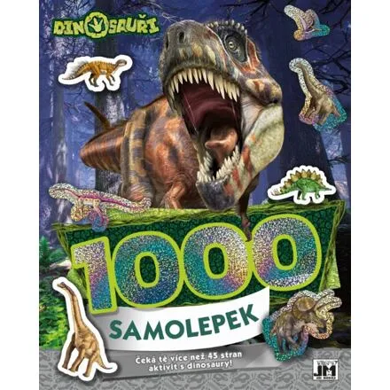 Jiri Models 1000 samolepiek DINO