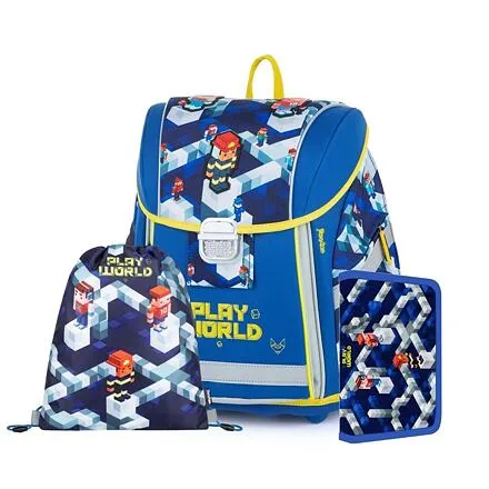OXYBAG Set 3dielny PREMIUM Playworld modrý