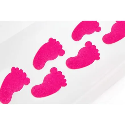 Everyday Baby protišmyková ťapka s teplotným senzorom 4 ks Pink