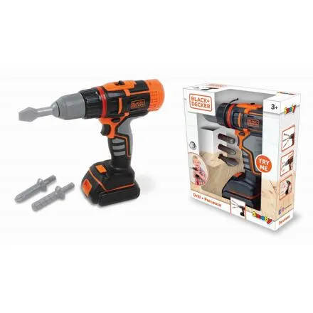 Smoby Black&Decker Aku skrutkovač/vŕtačka
