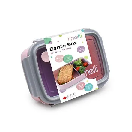 Bento Box krabička na desiatu 880 ml - ružová