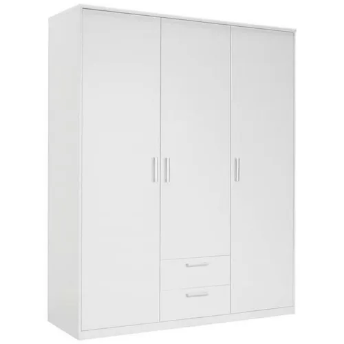 Xora SKRIŇA S OTOČNÝMI DVERAMI, biela, 157/194/54 cm