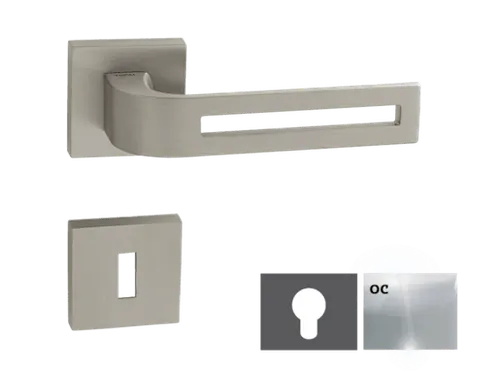 Kľučka Naturel Cinto2-HR, cr lesk, WB CINTO2HROCWB