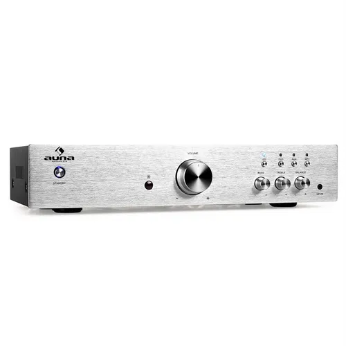 Auna AV2-CD508 Amplificador hifi estéreo 600W color plata