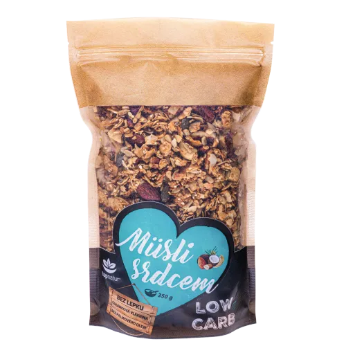Topnatur Müsli Paleo a Kokos Low Carb 350 g