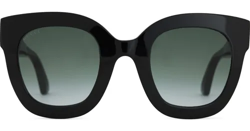 Gucci GG0208S 001 49 - čtvercové sluneční brýle, dámské, černé