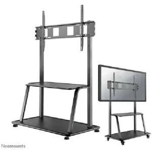 Neomounts support de sol NS-M4000BLACK Support de sol mobile pour écrans plats mesurant entre 60 à 105'' (152 à 267 cm).