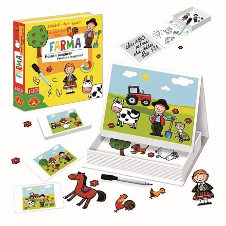 Pexi Písanie s magnetmi - Farma