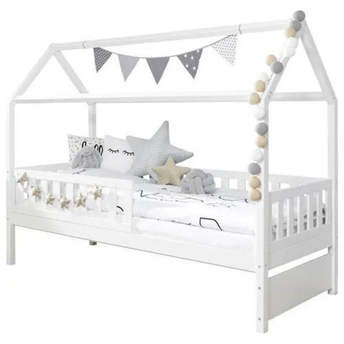 MID.YOU DOMČEKOVÁ POSTEĽ, 90/200 cm biela