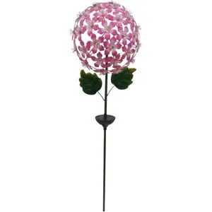 SOLITHIA Solar-LED-Gartenstecker "Hibiskus"