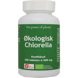 The power of plants Chlorella 500 mg Øko - 500 mg - 320 Tabletter