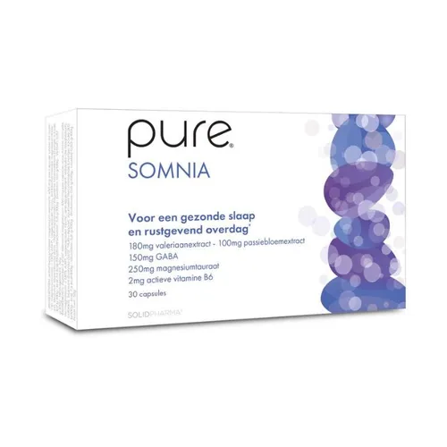 Pure Somnia - 30 V-caps (Vroeger Pure Valeriana+)
