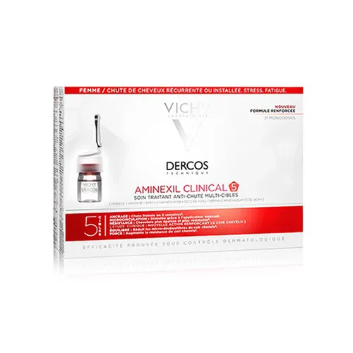 Vichy Dercos Aminexil Clinical 5 Women 21x6ml Ampullen
