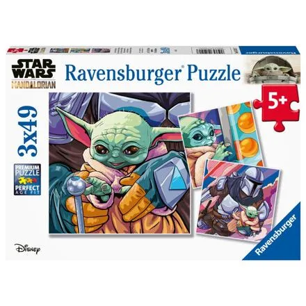 Ravensburger Star Wars: Mandalorian Puzzle 3x49 dielikov