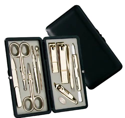THREE SEVEN CORPORATION Manikúrny set peračník - 10 nástrojov 10 ks
