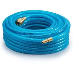 monzana® Druckluftschlauch 15m Schnellkupplung/Stecker