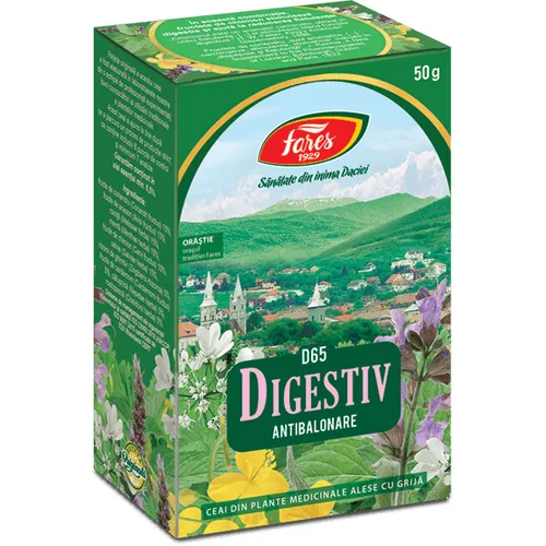 Ceai Digestiv D65, 50 g – Fares