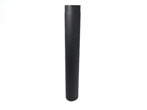 Roura kouřová 120 mm/100 cm, silnostěnné 1,5 mm, černá MA654135