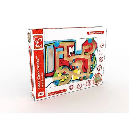 HAPE Mašinka bludisko s magnetickou paličkou a korálkami