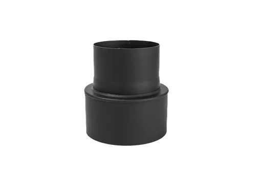 Redukce trubková 180/160 mm (d.160 mm), silnostěnné 1,5 mm, černá MA654515