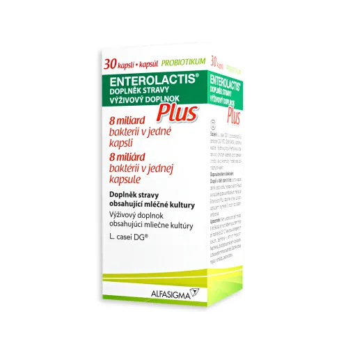 Enterolactis Plus 30 kapslí