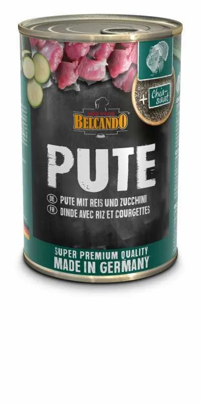 Belcando konzerva krůtí maso s rýží a cuketami 800 g