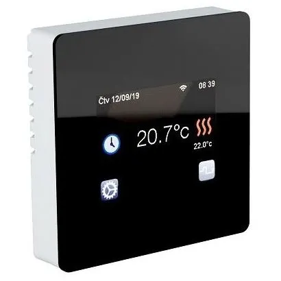 Termostat dotykový Fenix TFT Wi-Fi černá